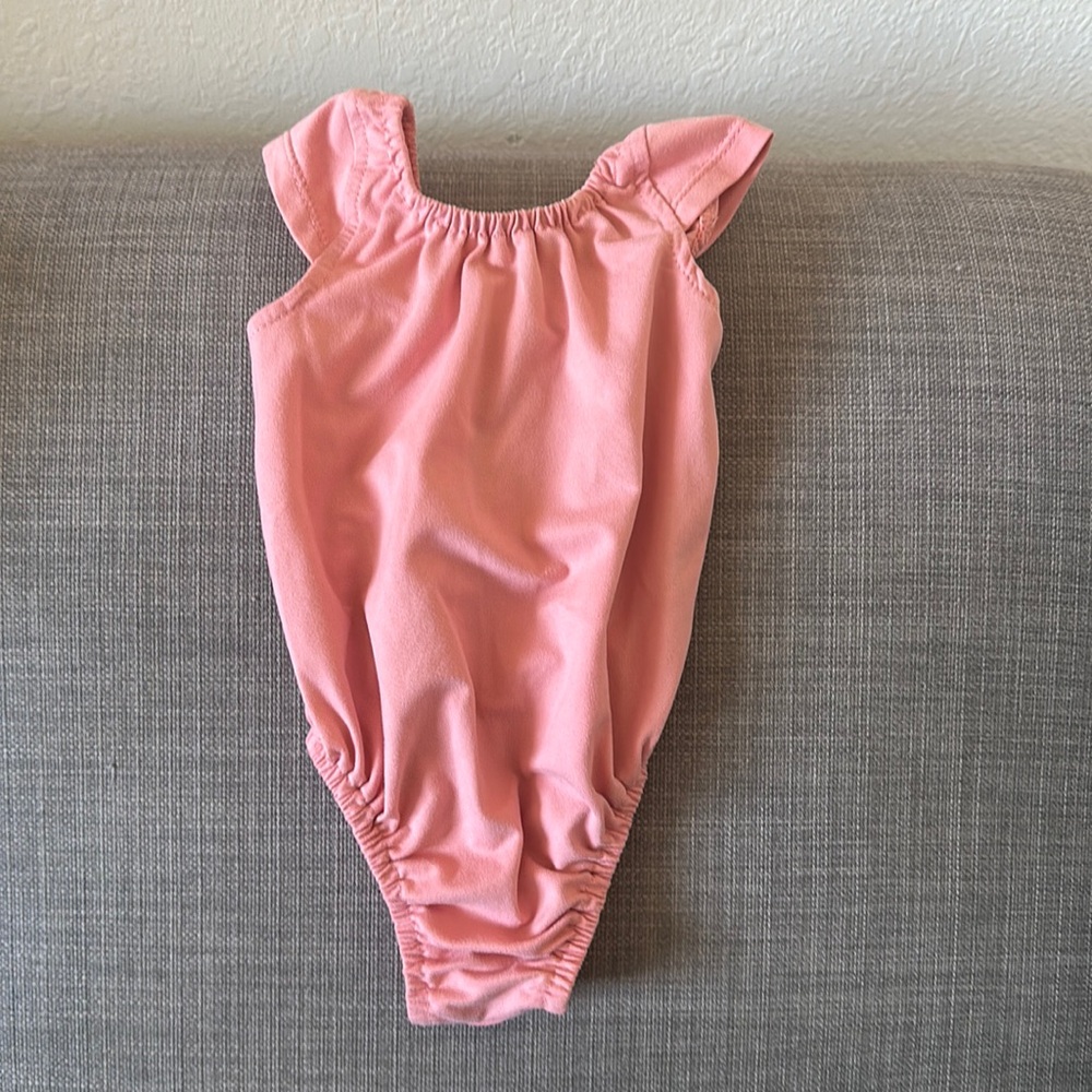 Baileys blossoms leotard pink 6-9months